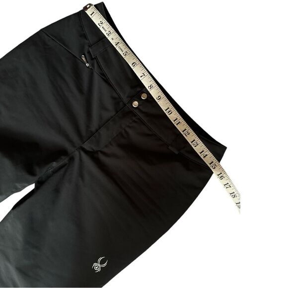 Spyder Winner Athletic Fit Black Insulated Snow Pants Women’s Size 8 - Picture 5 of 8